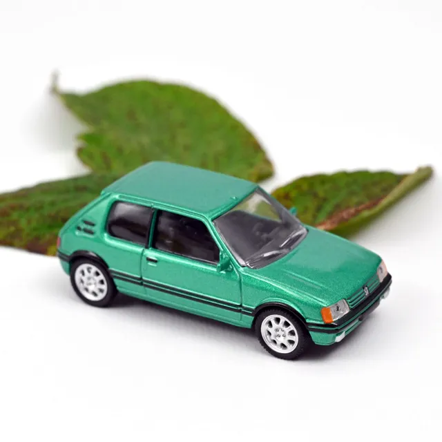 norev-peugeot-205-gti-griffe-1990-verde-modellino-auto-1-64 image 1