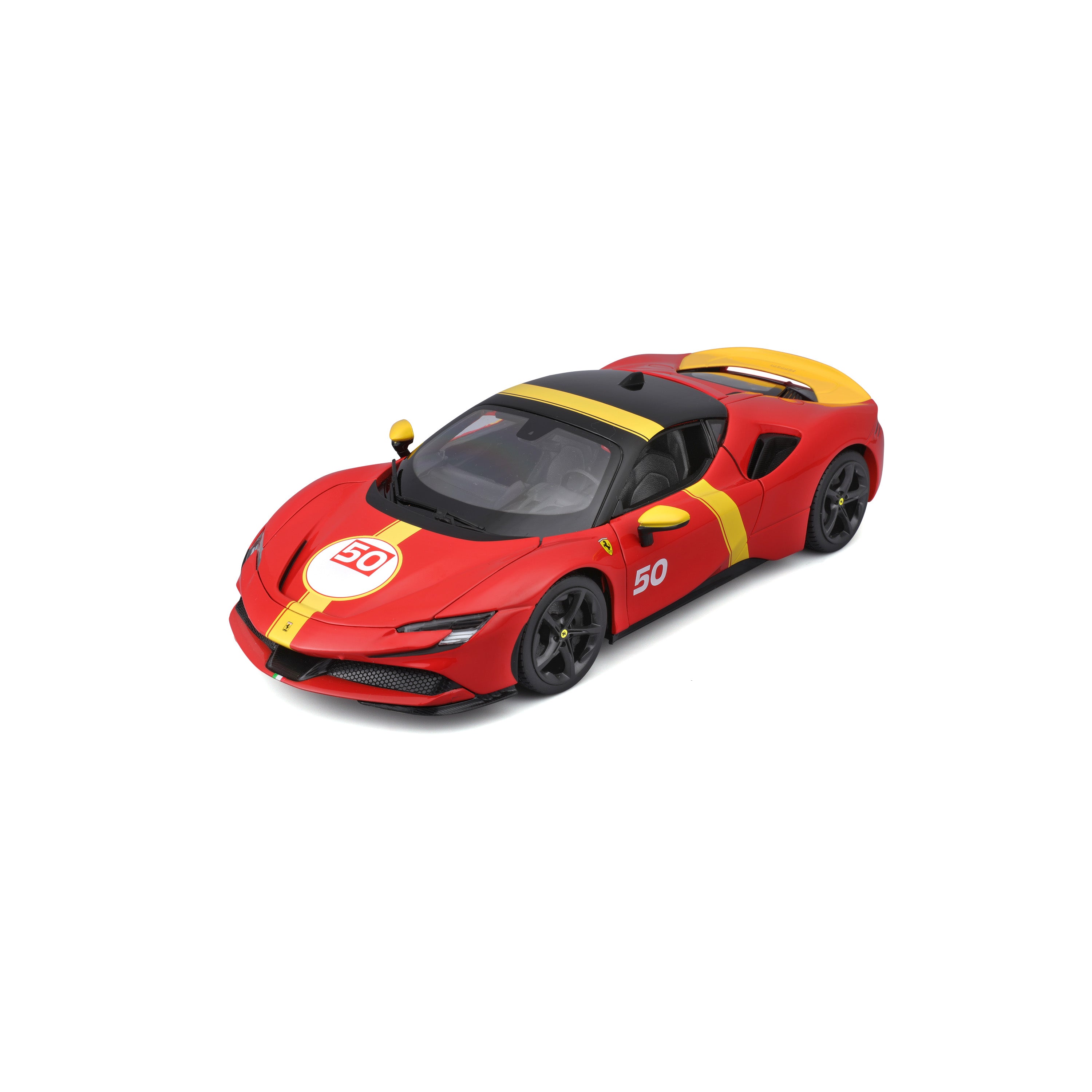 bburago-ferrari-sf90-stradale-le-mans-livery-1-18-modellino-apribile image 1