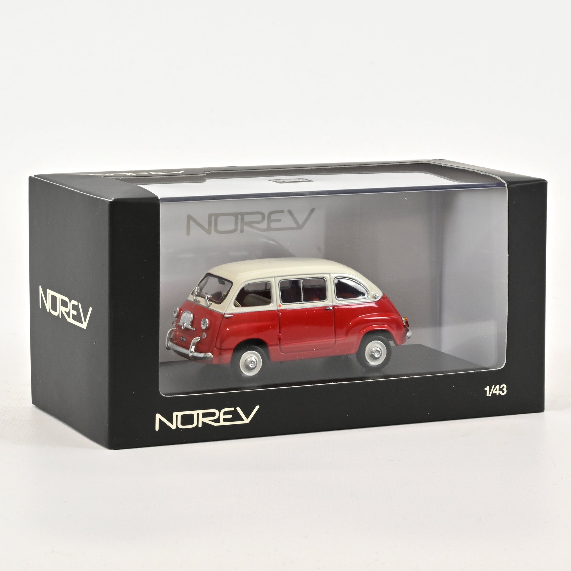 norev-fiat-600-multipla-1963-modellino-auto-1-43-rosso-2 image 1