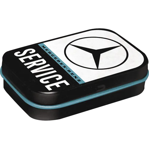 nostalgic-art-mercedes-benz-service-pocket-box-in-metallo-con-mentine image 1