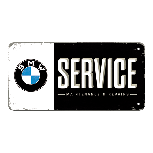 nostalgic-art-bmw-service-targa-in-metallo-da-appendere-10x20-cm image 3
