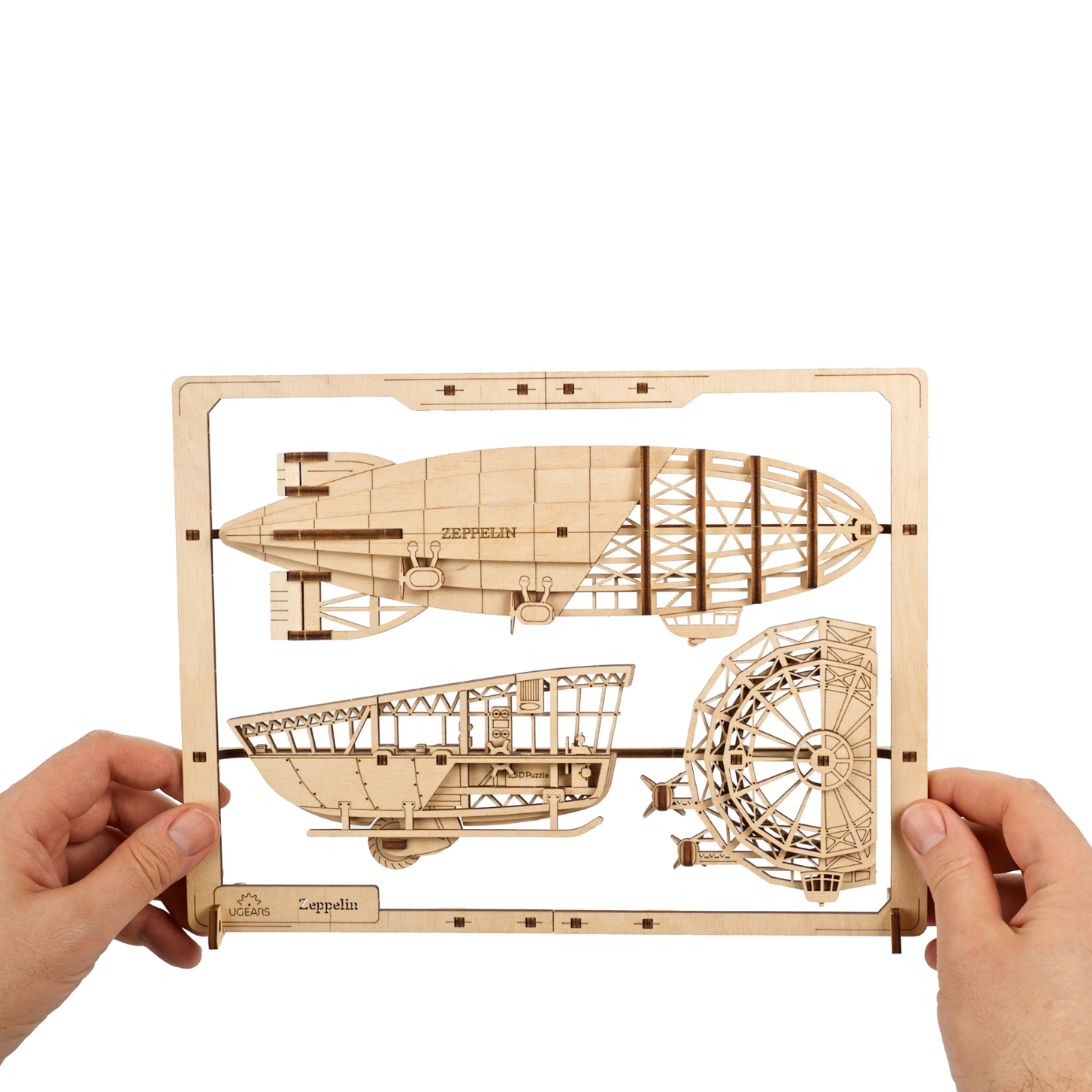ugears-zeppelin-puzzle-2-5d-in-legno-u-mini-da-collezione image 4