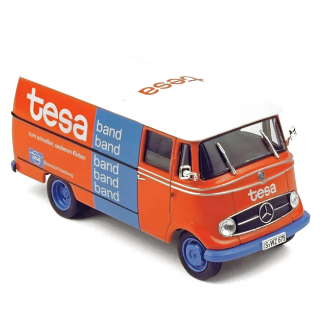 norev-mercedes-benz-l319d-furgone-tesa-modellino-1-43 image 1