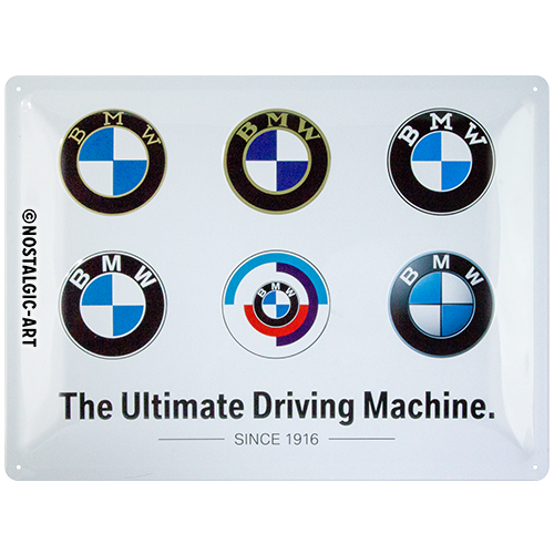 nostalgic-art-bmw-logo-evolution-targa-in-metallo-30x40-cm-2 image 2