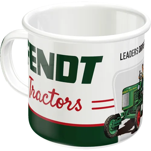 fendt-tractors-tazza-smaltata-nostalgic-art-360-ml image 1