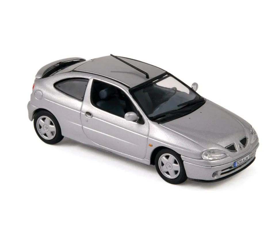 norev-renault-megane-coup-2001-grigio-boreale-1-43-modellino-auto-da-collezione image 1