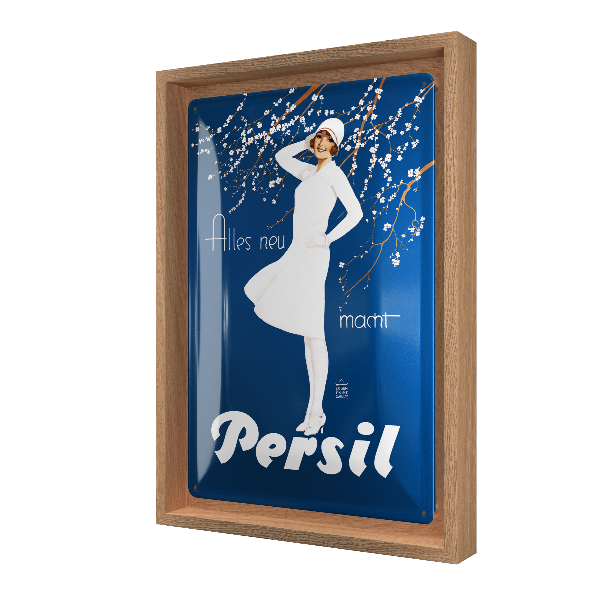 nostalgic-art-persil-wei-e-dame-blau-n-frame-m-edition-24x33-5-cm image 1