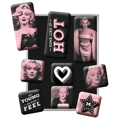 nostalgic-art-marilyn-some-like-it-hot-set-magneti-7x9x2-cm-in-gift-box image 2