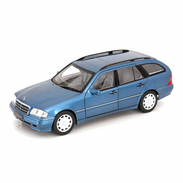 norev-mercedes-benz-classe-c-break-1997-modellino-auto-1-18-acquamarina image 1