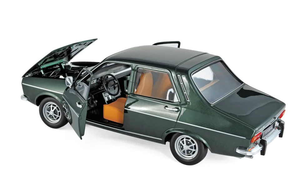 norev-renault-12-ts-1973-modellino-auto-1-18-verde-scuro-metallizzato-100pz image 1