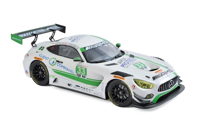 norev-mercedes-amg-gt3-2017-daytona-3-posto-classe-gt-daytona-modellino-auto-1-1 image 1