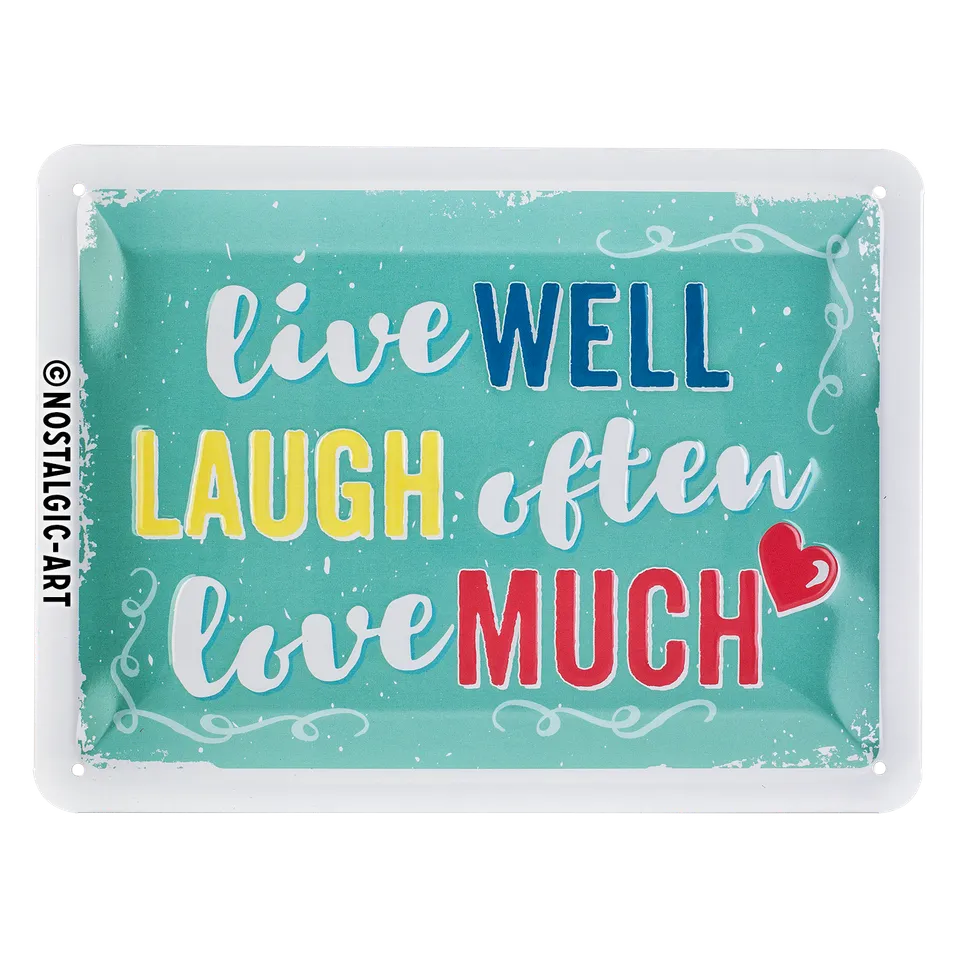 nostalgic-art-live-laugh-love-targa-in-metallo-15x20-cm-2 image 1