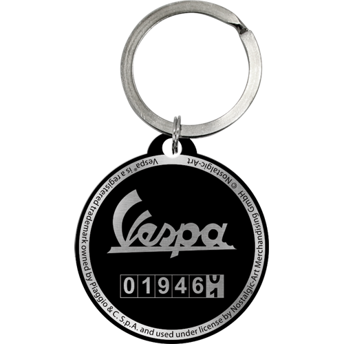 nostalgic-art-vespa-tacho-portachiavi-4-cm image 2