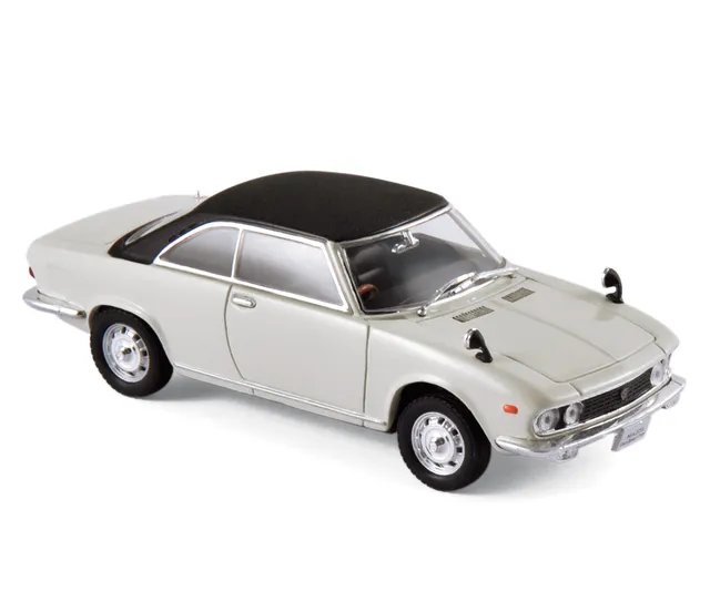 norev-mazda-luce-rotary-coupe-1969-white-black-modellino-auto-1-43 image 1
