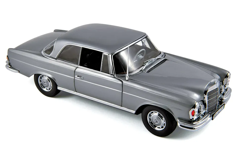 norev-mercedes-benz-280-se-coup-1969-modellino-auto-1-18-grigio-2 image 1