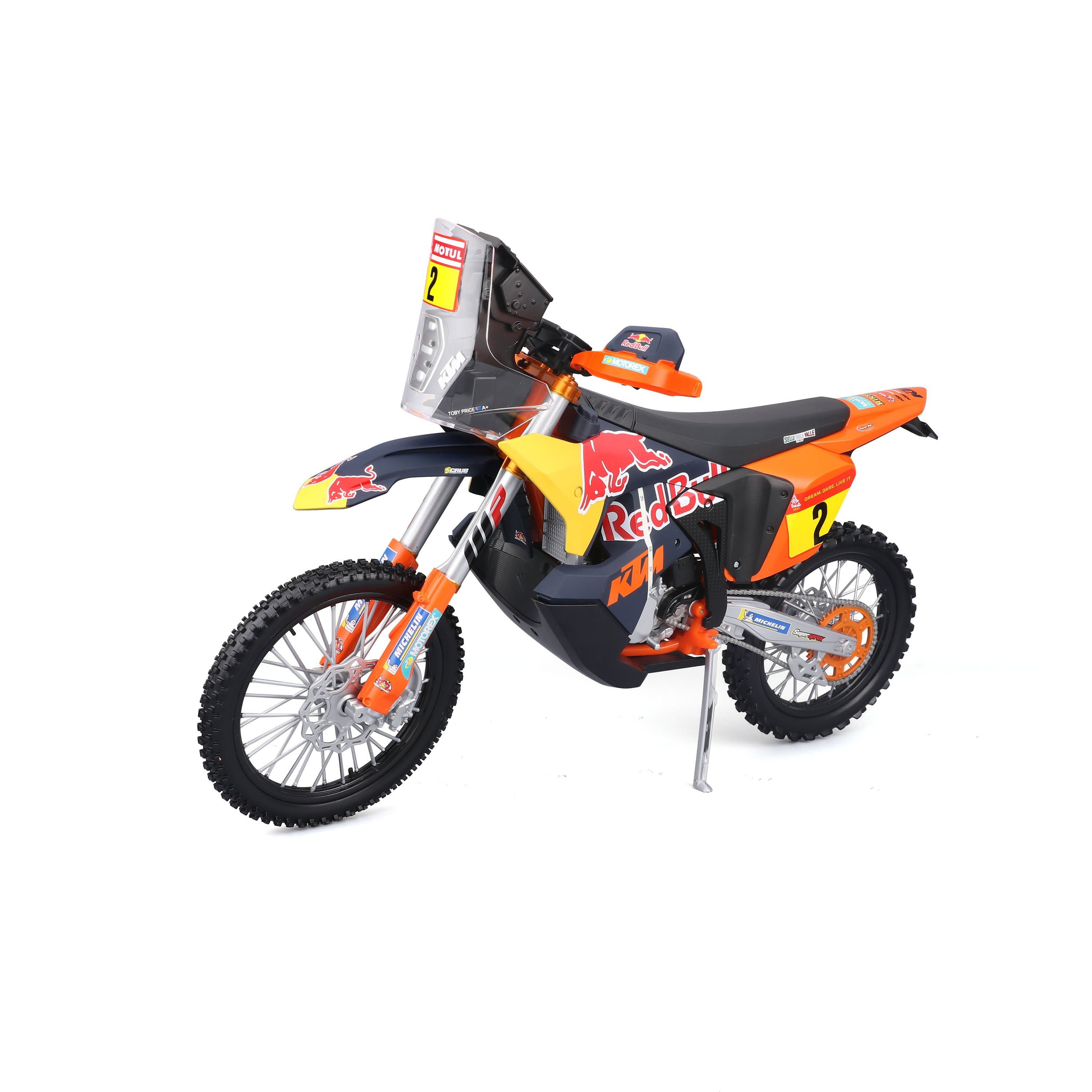 maisto-red-bull-ktm-450-rally-dakar-2024-1-6-modellino-moto image 1