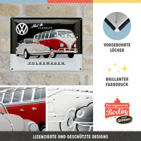 nostalgic-art-vw-meet-the-classics-targa-in-metallo-30x40-cm image 4