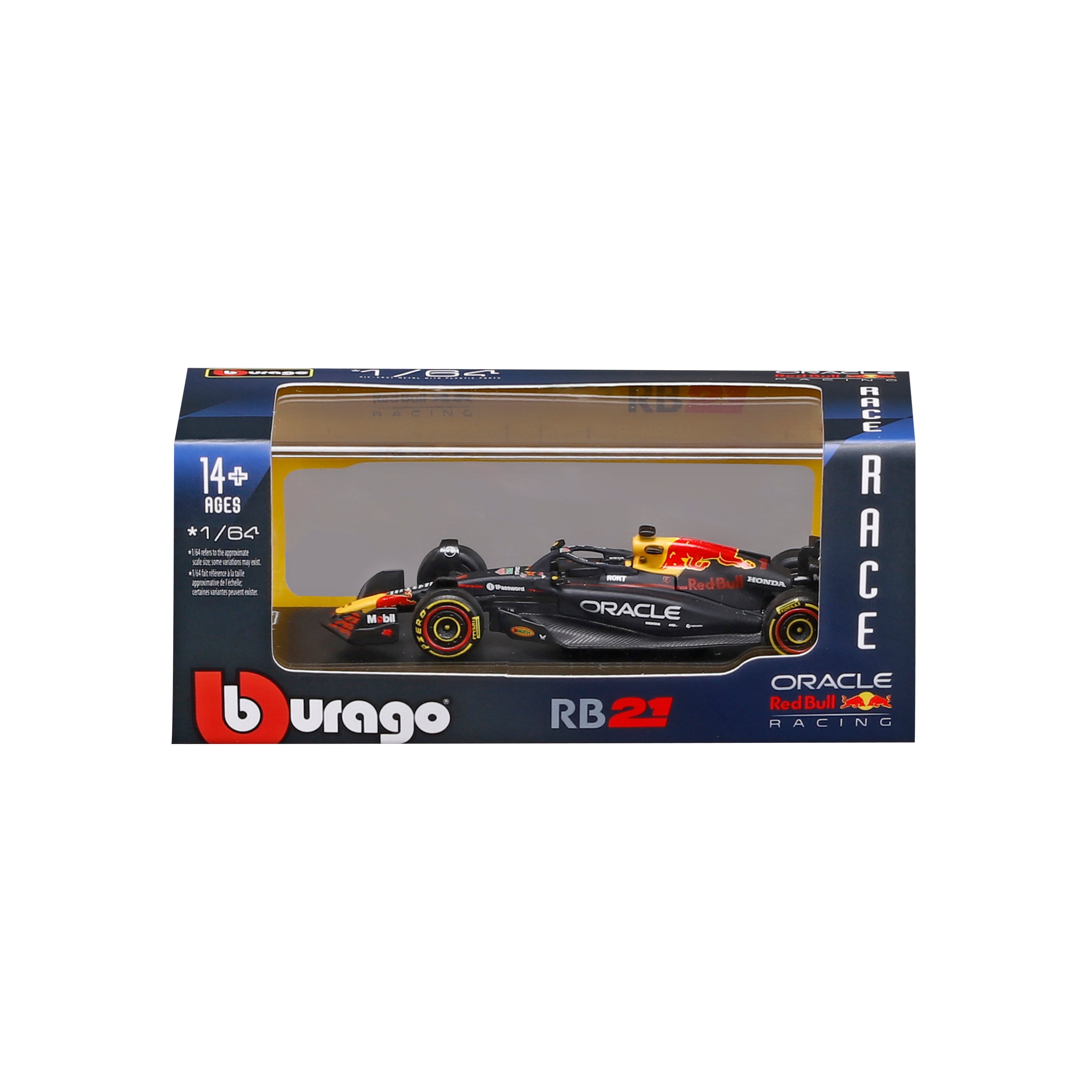 bburago-red-bull-racing-rb21-1-verstappen-f1-2025-1-64-con-teca image 7