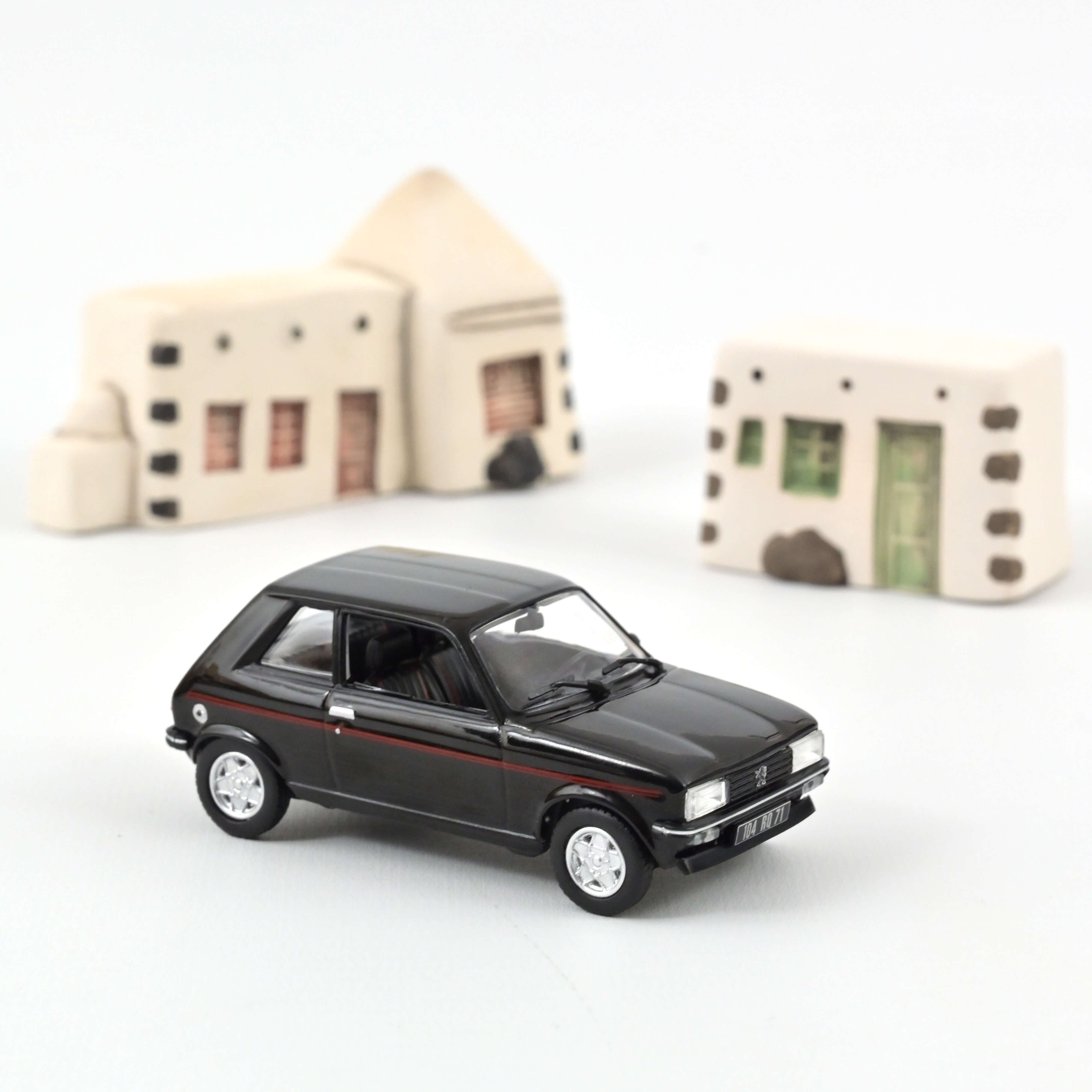 norev-peugeot-104-zs-1979-noir-1-43-modellino-auto-die-cast image 1