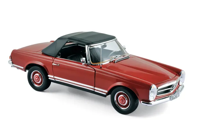 norev-mercedes-benz-280-sl-1969-rossa-1-18 image 1