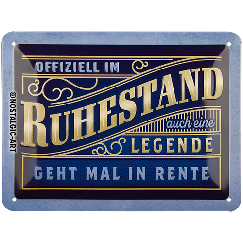 nostalgic-art-ruhestand-targa-in-metallo-15x20-cm-2 image 1