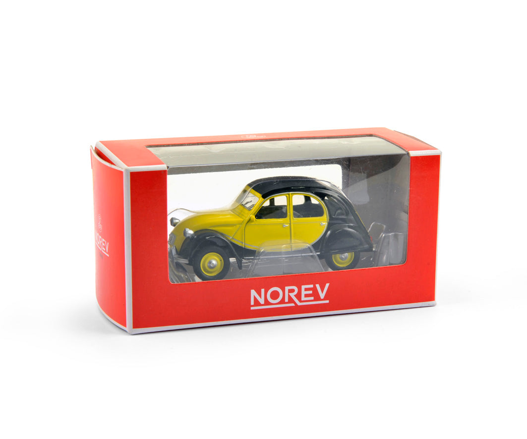 norev-citro-n-2cv-charleston-1982-giallo-e-nero-1-64-mini-modellino image 2