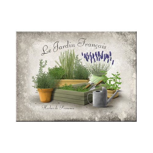 nostalgic-art-jardin-francais-magnete-da-frigo-in-metallo-6x8-cm image 1