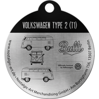nostalgic-art-vw-bulli-let-s-get-lost-portachiavi-in-metallo-4-cm image 4
