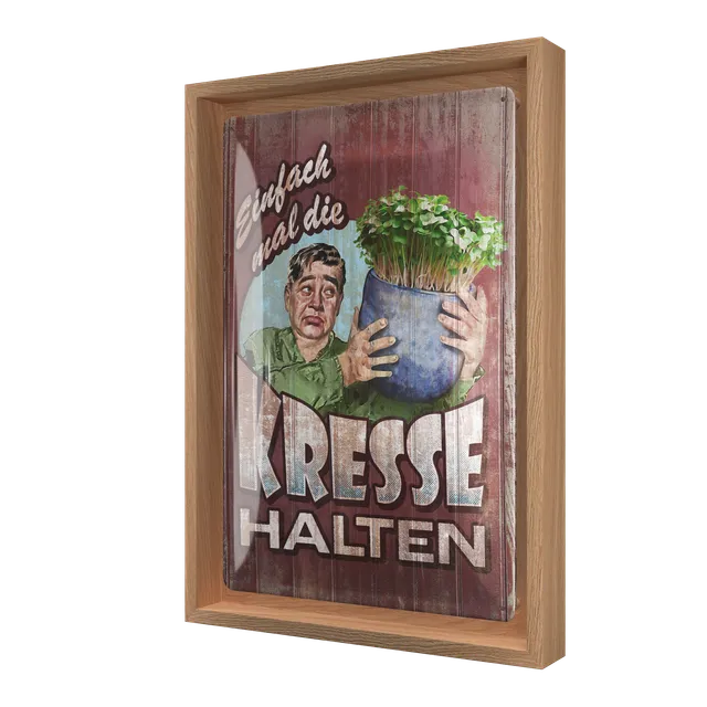 nostalgic-art-kresse-halten-special-edition-cornice-n-frame-m-24x33-5-cm image 1