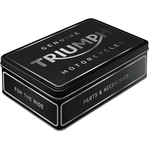 nostalgic-art-triumph-parts-accessories-silver-box-metallo-2-5-l image 1