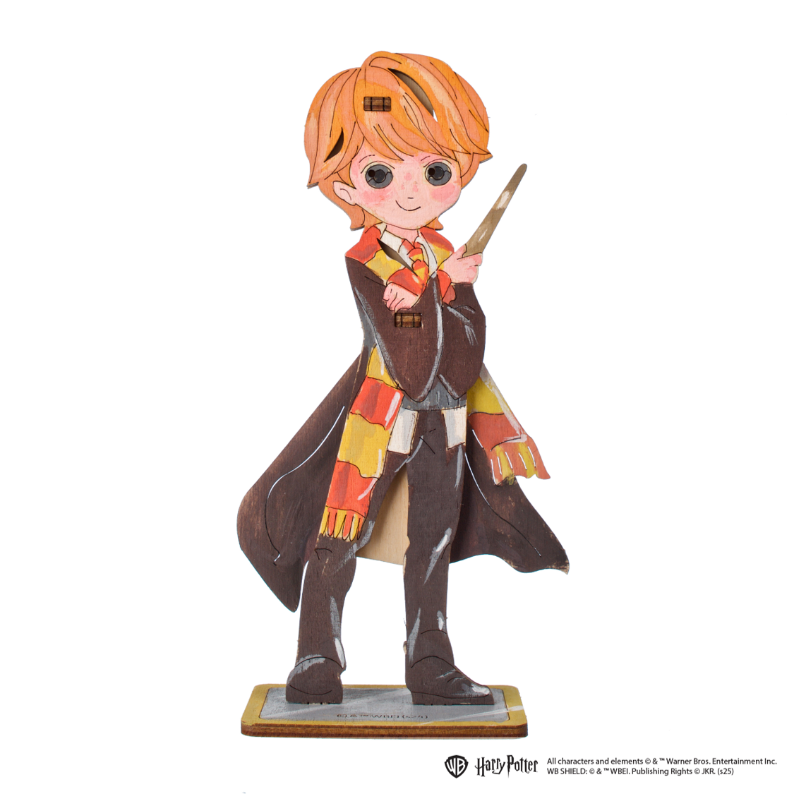 ugears-ronald-weasley-harry-potter-puzzle-3d-in-legno-da-colorare image 2
