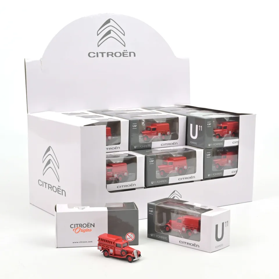 norev-citro-n-u11-pompieri-1935-display-36-pezzi-modellini-1-87-rosso image 1