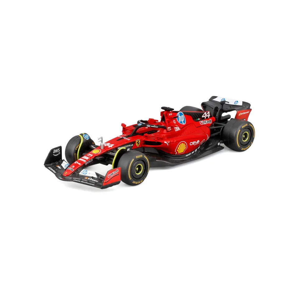 bburago-ferrari-sf-23-test-fiorano-44-lewis-hamilton-1-43-rosso image 1