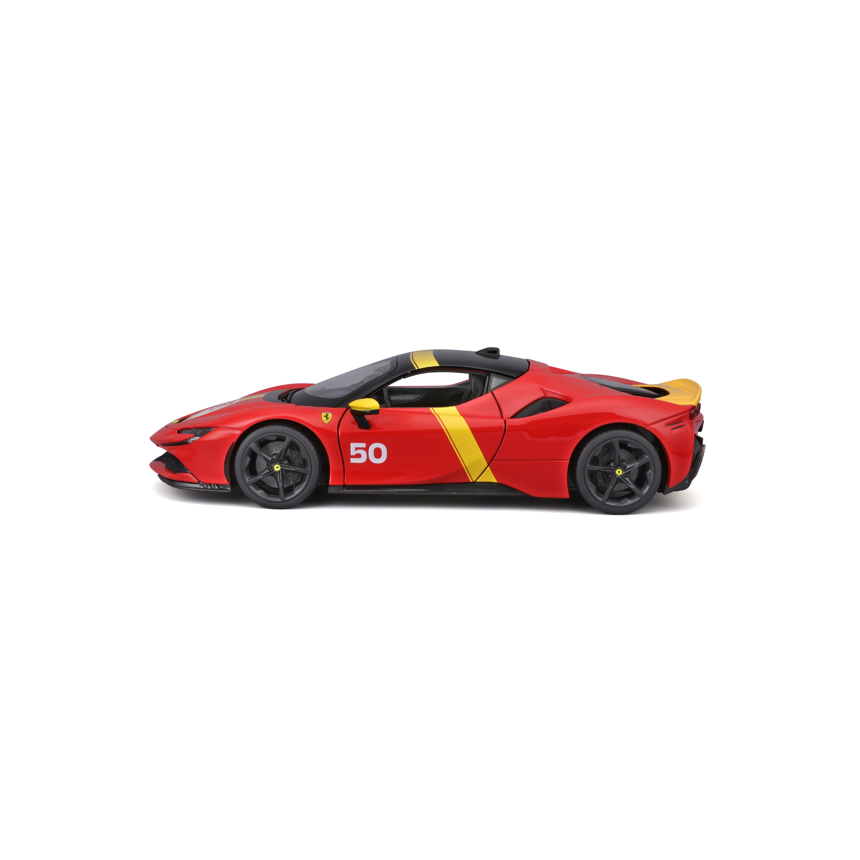 bburago-ferrari-sf90-stradale-le-mans-livery-1-18-modellino-apribile image 3