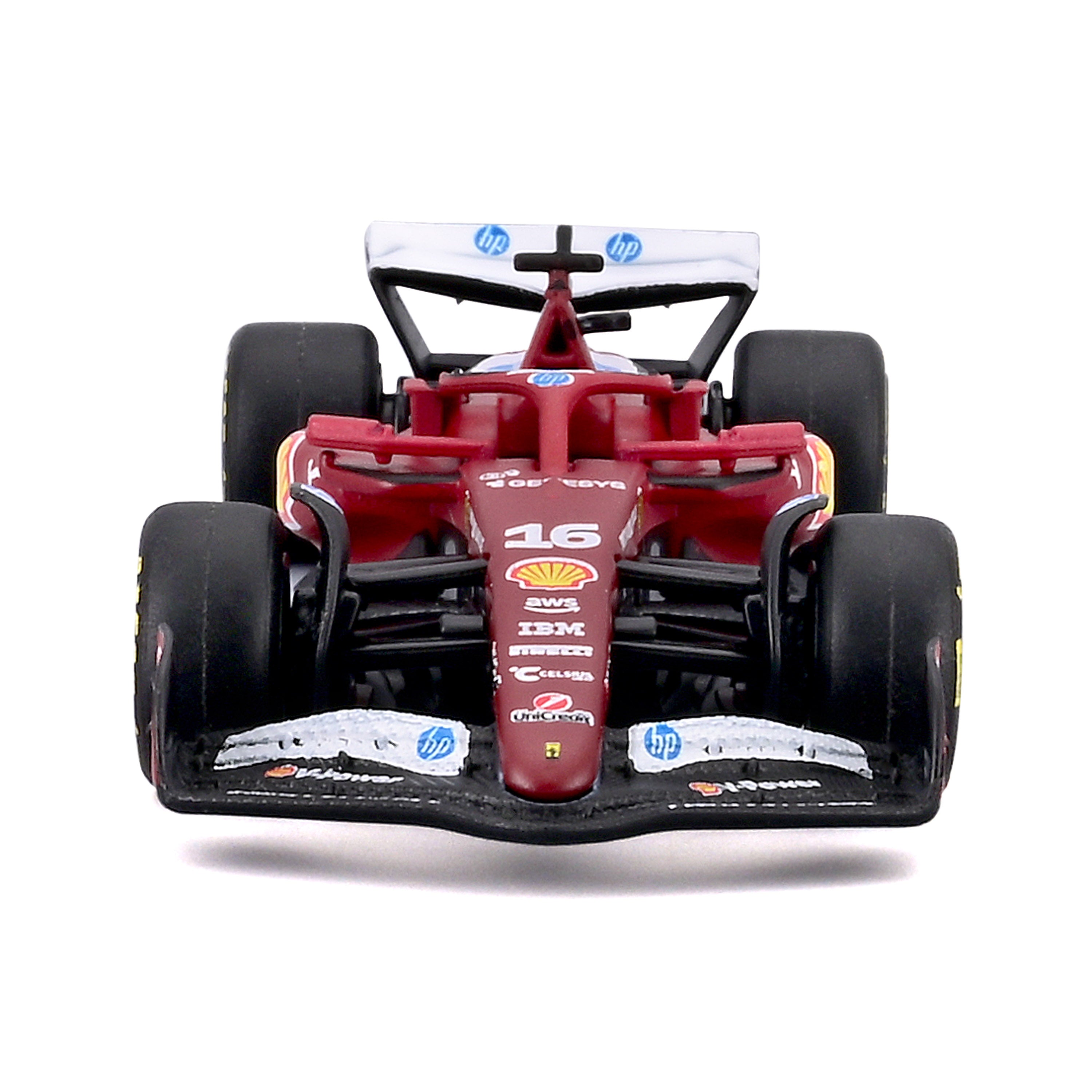 bburago-ferrari-sf-25-n-16-charles-leclerc-1-64-con-teca image 3