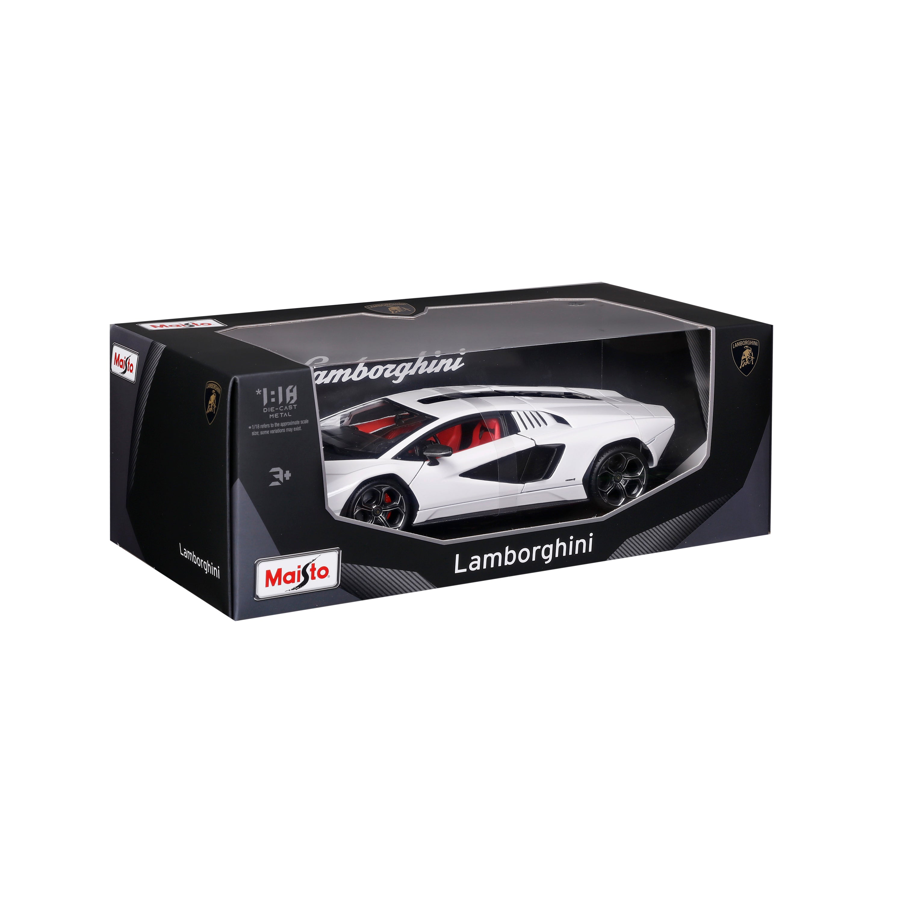 bburago-lamborghini-countach-lpi-800-4-1-18-diecast-bianca-signature-series image 2