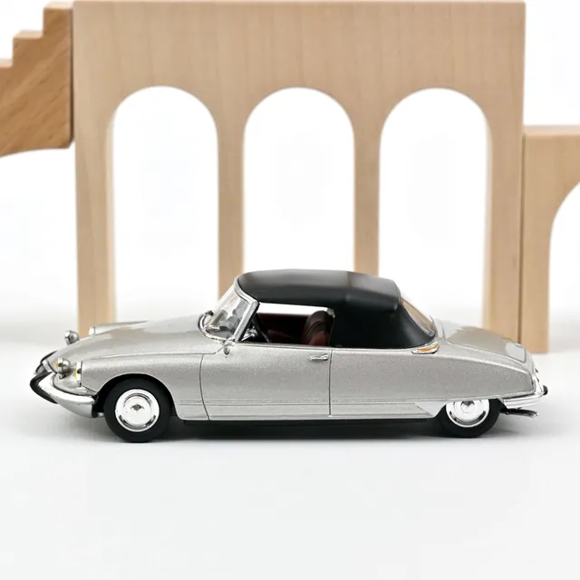 norev-citro-n-ds-19-cabrio-1965-grigio-perla-modellino-auto-1-43 image 1