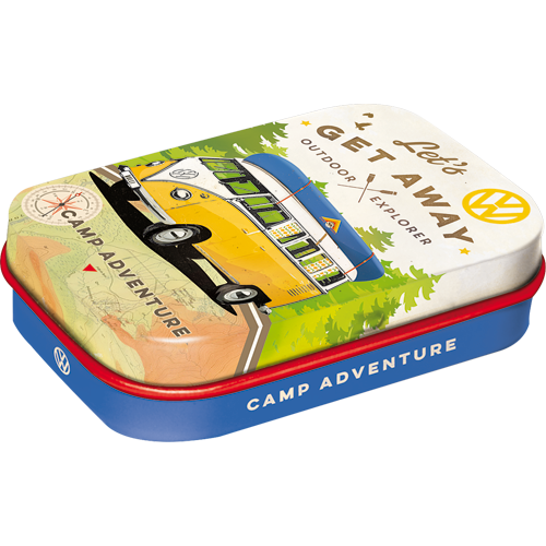 nostalgic-art-vw-bulli-let-s-get-away-pocket-box-porta-caramelle-in-metallo-stam image 1