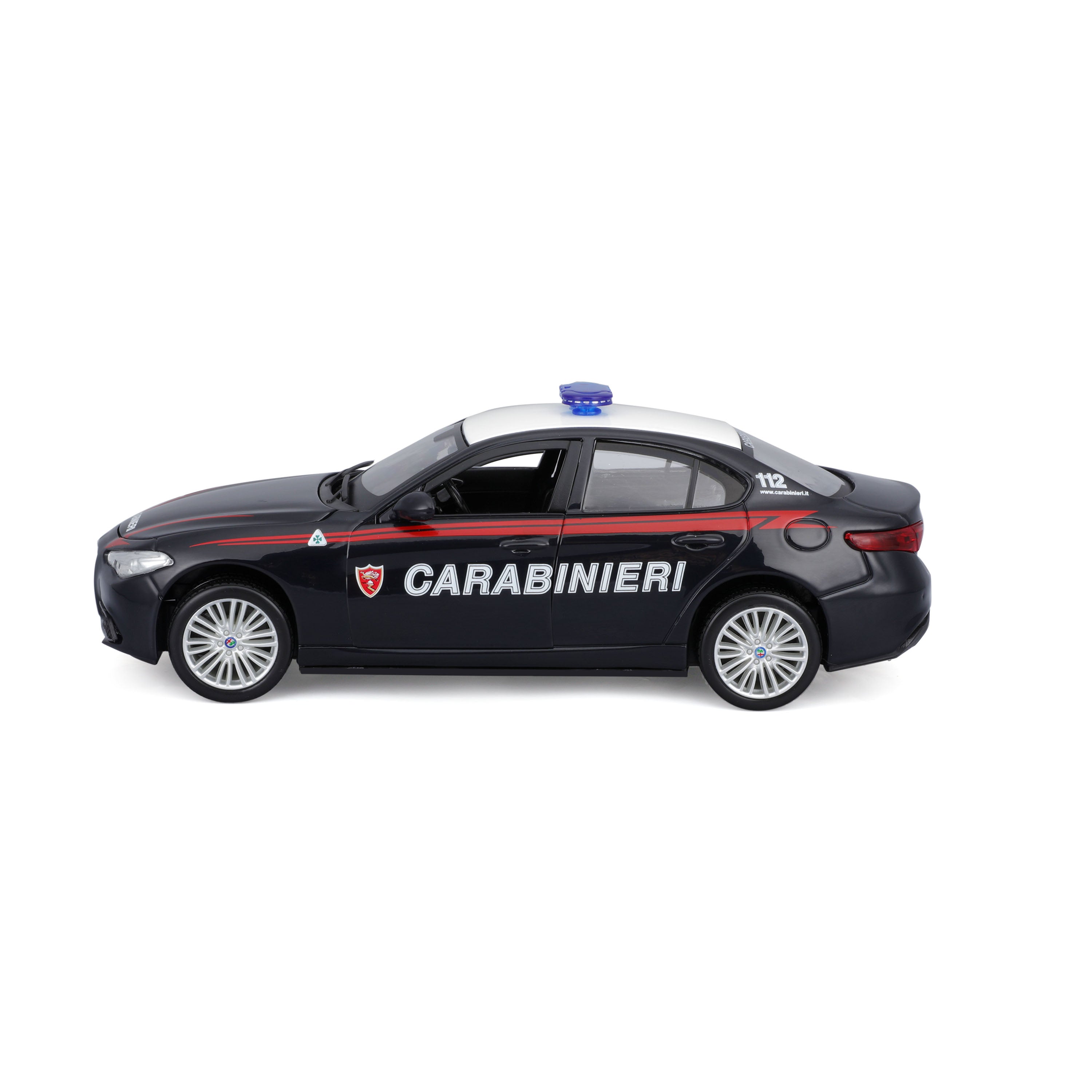 bburago-model-kit-alfa-romeo-giulia-carabinieri-1-24-36-pezzi image 3