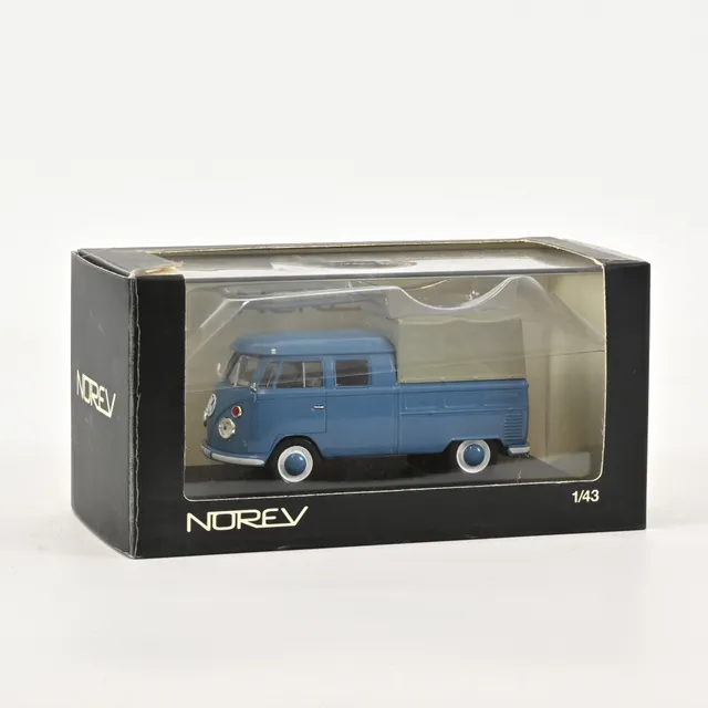 norev-vw-transporter-t1-doka-1963-modellino-furgone-1-43-blu image 1