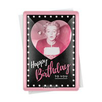nostalgic-art-marilyn-happy-birthday-biglietto-in-metallo-10x14-cm image 2