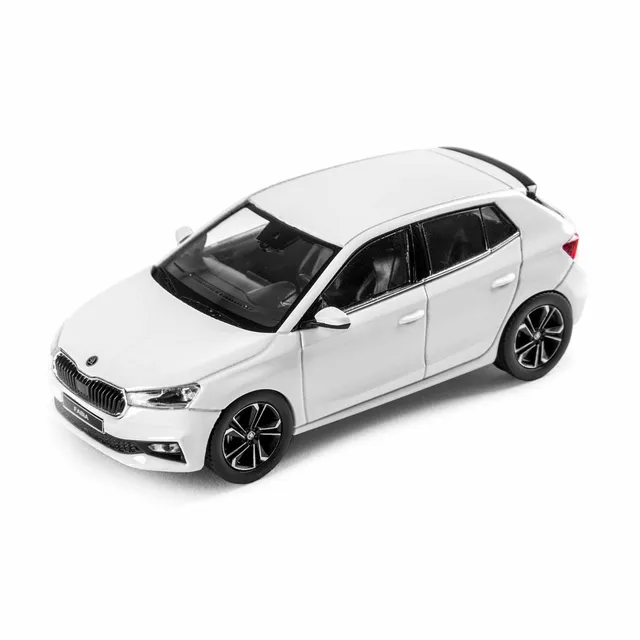 norev-skoda-fabia-a07-moon-white-1-43-modellino-die-cast image 1