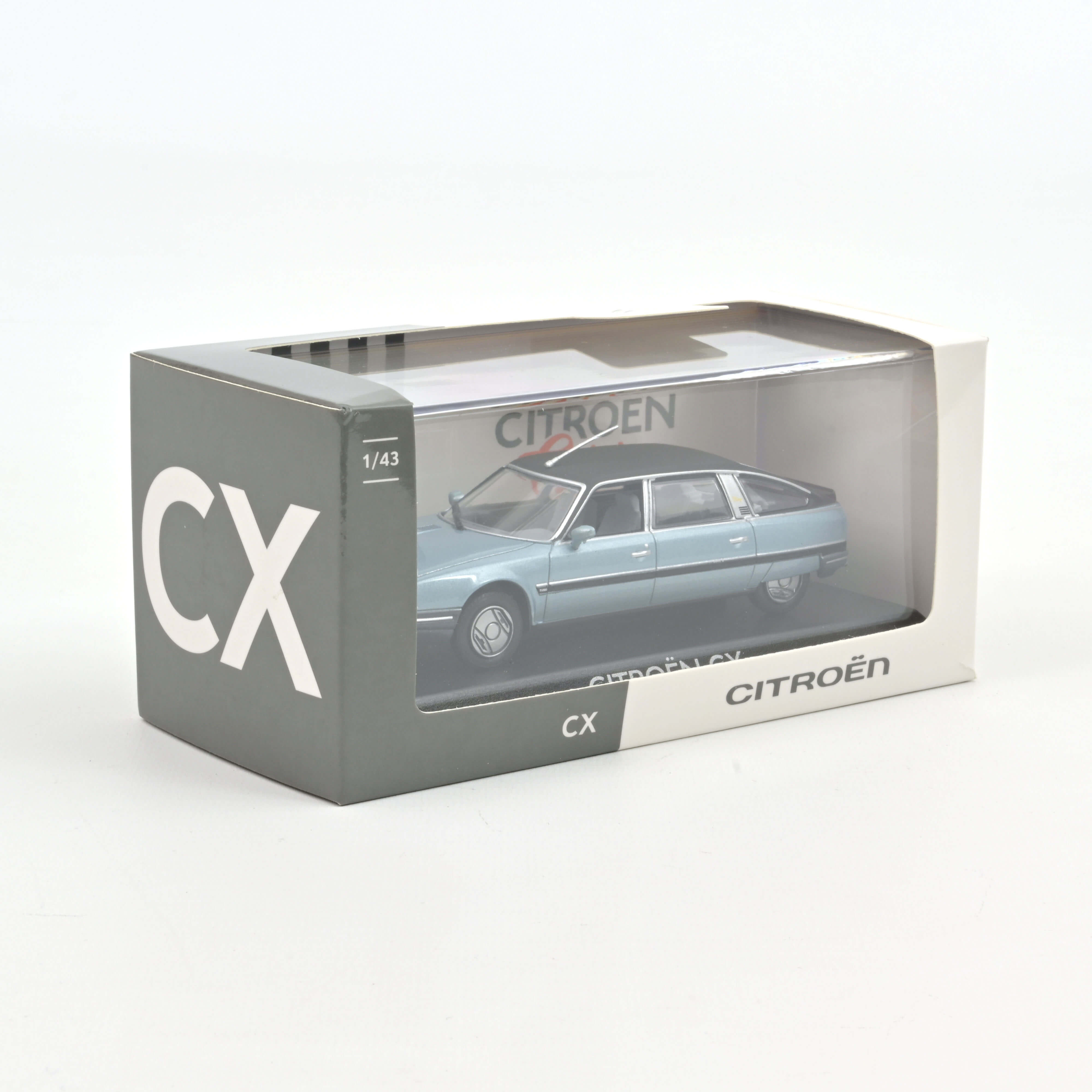 norev-citro-n-cx-turbo-2-prestige-1986-blu-1-43-modellino-auto image 3