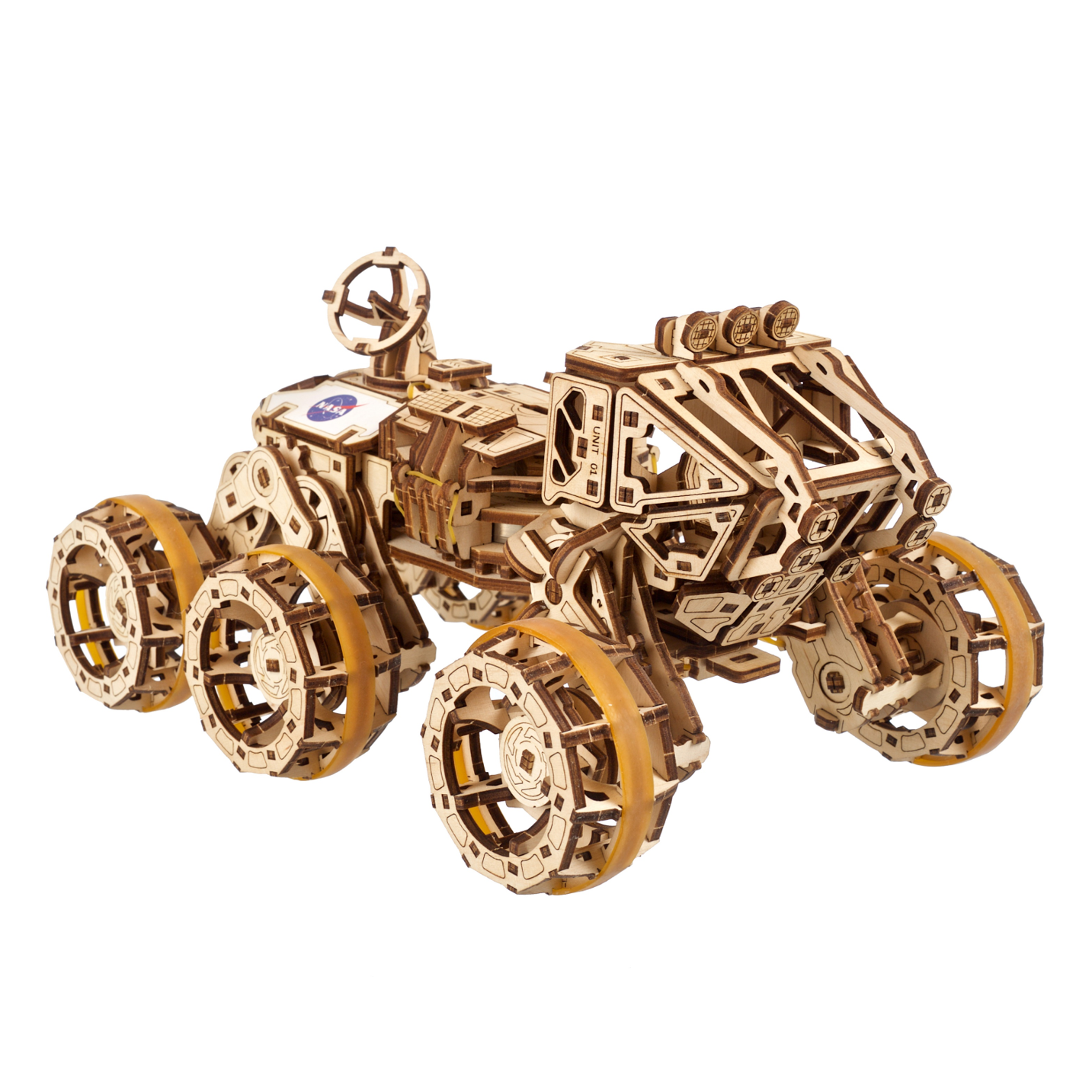 ugears-manned-mars-rover-modello-meccanico-in-legno-del-rover-per-l-esplorazione image 1