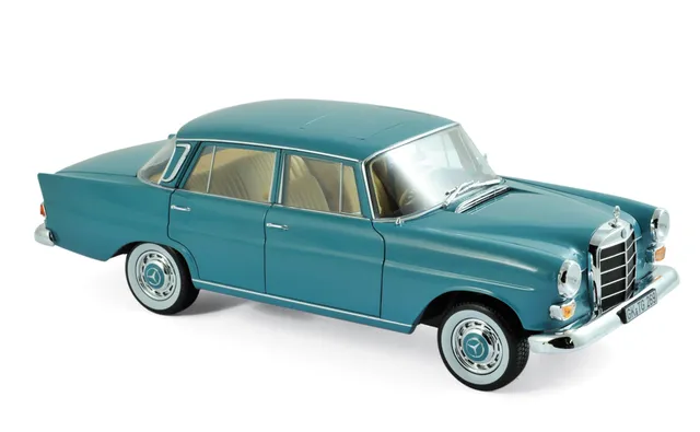 norev-mercedes-benz-200-1966-verde-luna-1-18 image 1