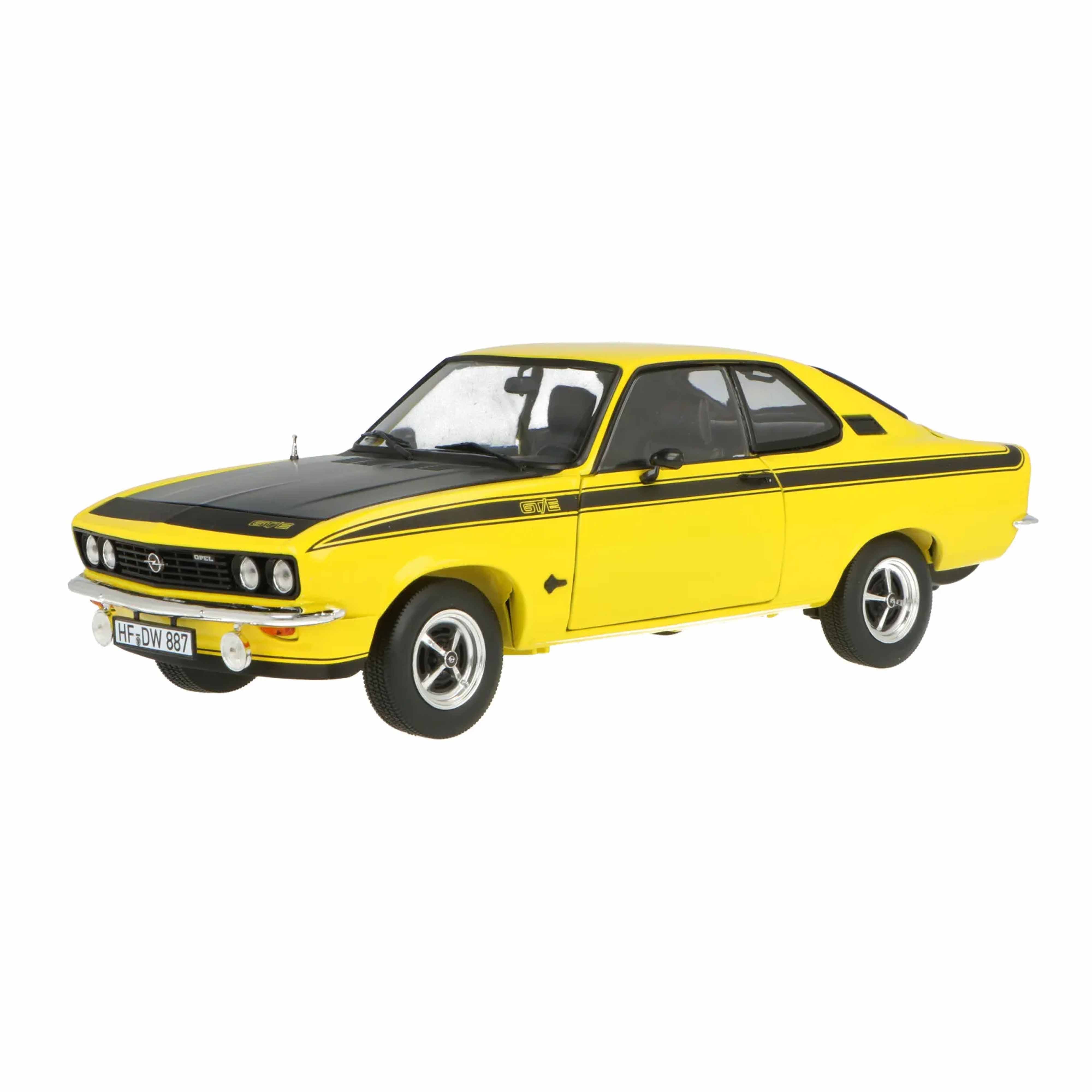 norev-opel-manta-a-gt-e-1975-jaune-citron-1-18 image 1