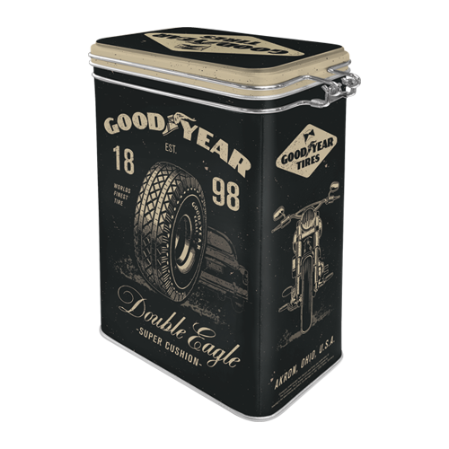 nostalgic-art-goodyear-motorcycle-scatola-in-latta-con-coperchio-clip-7-5x11x17- image 3