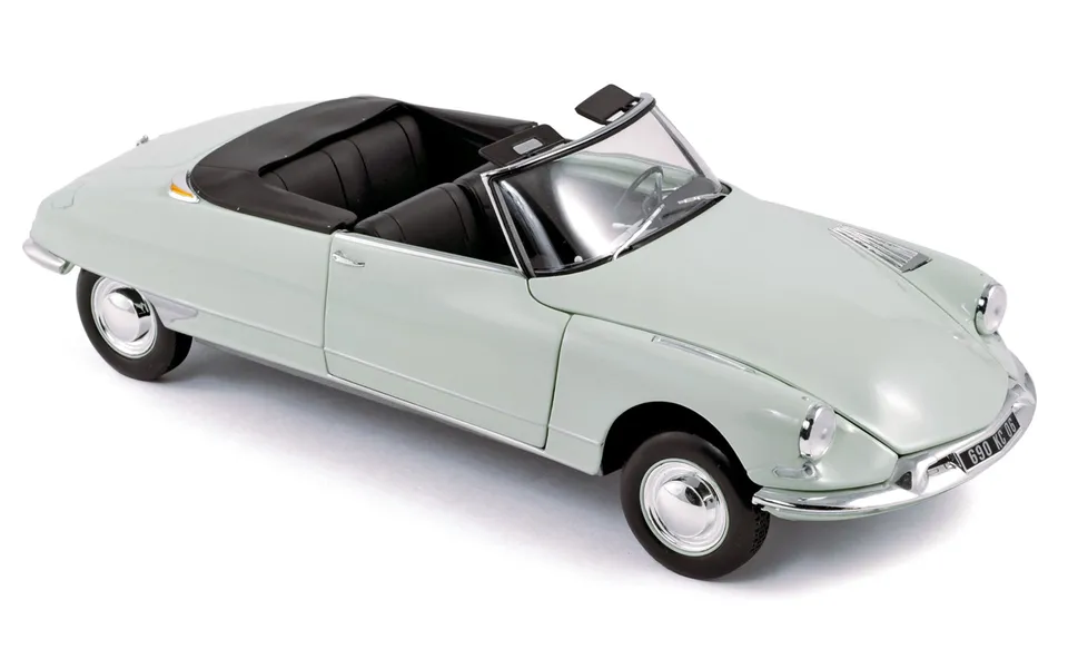 norev-citro-n-ds-19-cabriolet-1961-modellino-auto-die-cast-1-18-blanc-carrare image 1