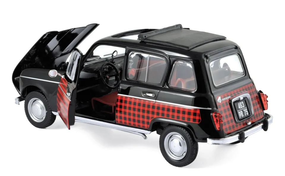 norev-renault-4-parisienne-1964-nero-e-rosso-1-18 image 1