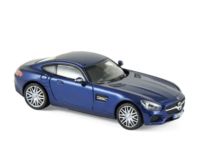 norev-mercedes-amg-gt-s-2015-blu-metallizzato-1-43-modellino-die-cast image 1
